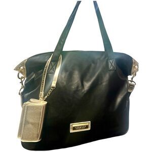 Versace Parfumes Tote, Mini Pouch, Long Strap, New With Dust Bag